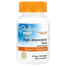 Doctor_sBest_HighAbsorptionIron_27mg_120Tablets - Brands For Less USA