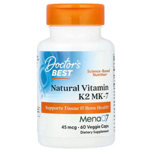Doctor_sBest_NaturalVitaminK2MK-7_45mcg_60VeggieCaps - Brands For Less USA
