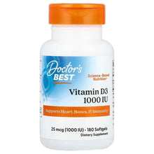 Doctor_sBest_VitaminD3_25mcg_1_000IU_180Softgels - Brands For Less USA