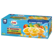 Dole No Sugar Added Mixed Fruit Variety Pack, 4 oz., 16 pk.