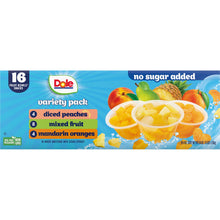 Dole No Sugar Added Mixed Fruit Variety Pack, 4 oz., 16 pk.