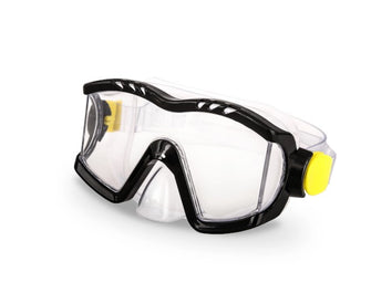 Experience Unmatched Clarity and Comfort

Get a full panoramic view with our premium swim mask, designed for superior underwater visibility. The impact-resistant polycarbonate lens ensures durability while offering crystal-clear vision.

All-Day Comfort: Soft, hypoallergenic facial skirt and adjustable split strap provide a secure, comfortable fit with no skin irritation.

Snug &amp; Secure Fit: Easily adjustable ratcheting strap system keeps the mask firmly in place, even during active use.

Safe &amp; Dur
