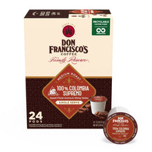 Don Francisco's Colombia Medium Roast Coffee: 24 K-Cup Compatible Single-Serve Pods, 100% Arabica, Recyclable Through TerraCycle - Brands For Less USA