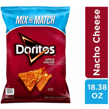 Doritos Spicy Nacho Tortilla Chips, 18.38 oz. (PACK OF 3 )