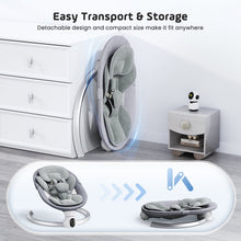 DoulamiElectricBabySwingforNewborntoToddlerPortableInfantSwingRockerwithRemote_APPControl_IMDTouchPanel_5SwaySpeeds_10Lullabies7 - Brands For Less USA