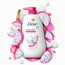 DoveBodyWashfor24hrLotion-SoftSkinReplenishDragonFruitandCoconutCreamMoisturizingSkinCleanserwithNoSulfatesNoParabens_30.6floz2 - Brands For Less USA