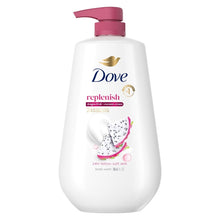 DoveBodyWashfor24hrLotion-SoftSkinReplenishDragonFruitandCoconutCreamMoisturizingSkinCleanserwithNoSulfatesNoParabens_30.6floz8 - Brands For Less USA