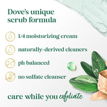 Dove Limited Editon FIFA Body Scrub Palo Santo & Sage Oil For Exfoliated & Hydrated Skin, 15 oz