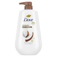 DoveRestoringGentleBodyWashforWomenCoconut_CocoaButter_30.6ozwithPump12 - Brands For Less USA
