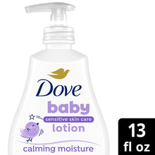 Dove Sensitive Skin Care Baby Lotion Calming Moisture for a Soothing Scented Lotion Calming Moisture Hypoallergenic and Dermatologist-Tested, 13 Fl oz