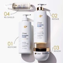 Dove Shampoo Intensive Repair with Bio-Protein Care Technology & Amino Serum, 18 oz