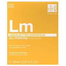 Dr. Botanicals Lemon Superfood All-In-One Rescue Butter, 3.30 fl oz, 3-pack