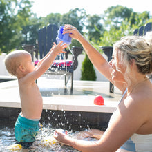Dr. Brown's Clean up Pour & Roar Watering Can Bath Toy, Baby Bath Essentials Toddler and Kids Toy, 6m+, BPA Free