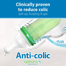 Dr. Brown’s Natural Flow Anti-Colic Options+ Narrow Baby Bottle, Pink, 8oz, Slow Flow, 0m+, 3 Pack