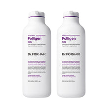 Dr.FORHAIR Folligen Silk Shampoo, 16.9 fl oz, 2-pack