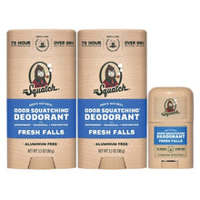Dr. Squatch Fresh Falls Stick Deodorant Set