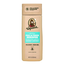 Dr. Squatch Full & Thick Mens Hydrating Shampoo, Thickening Natural Sulfate Free Shampoo for Men, Coconut Castaway, 11 fl Oz (PACK OF 3 )