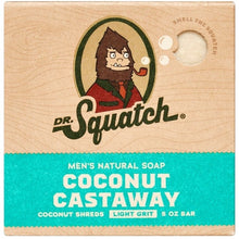 Dr Squatch Men's Natural Bar Soap, 5 oz, 5-pack