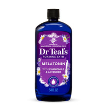 Dr Teal's Foaming Bath, Sleep Bath with Melatonin, Lavender & Chamomile Essential Oils, 34 fl oz. (3 PACK  )