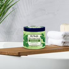 Dr Teal's Shea Sugar Body Scrub with Eucalyptus and Spearmint, 19 oz