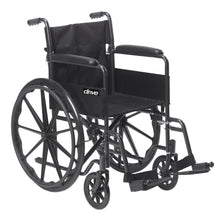 Drive Medical Silver Sport 1 Wheelchair with Full Arms and Swing away Removable Footrest - Brands For Less USA