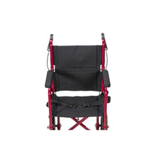 DriveMedicalLightweightExpeditionTransportWheelchairwithHandBrakes_19SeatRed6 - Brands For Less USA