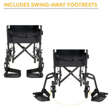 DriveMedicalLightweightSteelTransportWheelchair-FixedFullArms-19Seat1-_4 - Brands For Less USA