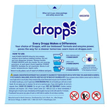 Dropps Free + Clear Biobased* Power Laundry Detergent Pacs, Unscented, 128-count