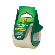 Duck-General-Purpose-Packaging-Tape-with-Manual-Tape-Dispenser-1-88-in-x-25-yd-Clear-1-Roll_7d6a9e7d-ee6d-45dc-bc4e-2ef49bdc3ea1.e71f53cdc6891a433073099dd3a88880 - Brands For Less USA