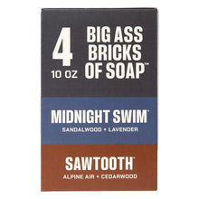 Duke Cannon Supply Co. Big Ass Brick of Soap for Men, 10 oz, 4-pack