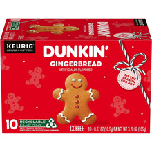 Dunkin’ Gingerbread Artificially Flavored Coffee, K Cup Pods, 10 Ct. - Brands For Less USA