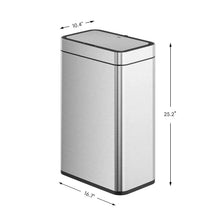 EKOMatteStainlessSteelMotionSensorKitchenTrashCan13.2Gallon2 - Brands For Less USA