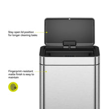 EKOMatteStainlessSteelMotionSensorKitchenTrashCan13.2Gallon7 - Brands For Less USA