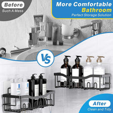 EUDELEAdhesiveShowerCaddy-5PackRustproofStainlessSteelBathOrganizersWithLargeCapacity-NoDrilling_6188_6 - Brands For Less USA