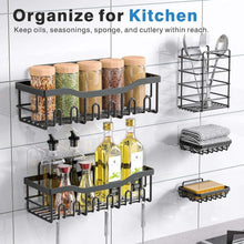 EUDELEAdhesiveShowerCaddy-5PackRustproofStainlessSteelBathOrganizersWithLargeCapacity-NoDrilling_7418_3 - Brands For Less USA