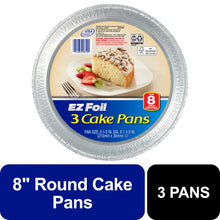 Ez Foil Cake Pans Bakeware 8.5 Inch 8.5 Inch X 1.5 Inch Silver 1 Pack 3 Count - Brands For Less USA
