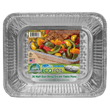 Eco-Foil Half Size Deep Steam Table Pan, 30-count