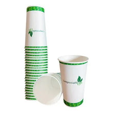 Eco Raj 16 oz Hot or Cold Compostable Cup, 1,000-count - Brands For Less USA