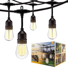 EcoScapesbyEnbrighten48_OutdoorLEDCafeStringLights_24Bulbs5 - Brands For Less USA