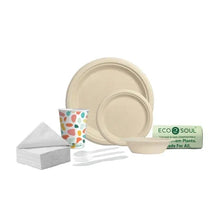 EcoSoul Compostable Green Essentials Party Pack, 455-count - Brands For Less USA