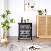 Edifice 3-tier Mesh Basket Cart