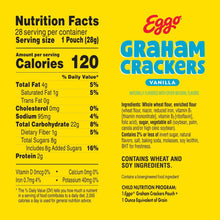 Eggo Graham Crackers Vanilla Graham Snacks, 1 oz., 28 pk.