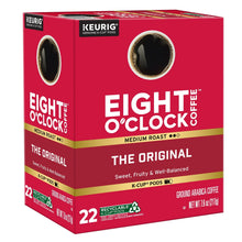 Eight O'Clock Original, Medium Roast Coffee, Keurig K-Cup Single Serve Coffee Pods, 22 Count - Brands For Less USA