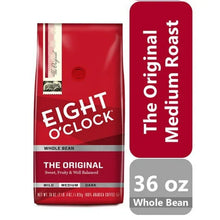 Eight O'Clock The Original Medium Roast Whole Bean Coffee, 36 oz Bag - Brands For Less USA