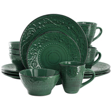 Elama-Malibu-Sea-Glass-16-Piece-Dinnerware-Set-in-Dark-Green-7131cd50-565b-4f5c-84fd-672a5d4c0cd_7473_1 - Brands For Less USA