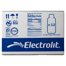 Electrolit Electrolyte Beverage, Grape, 21 fl oz, 12-count