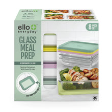 Ello Everyday 4.5 Cup 8PC Glass Meal Prep Set - Brands For Less USA