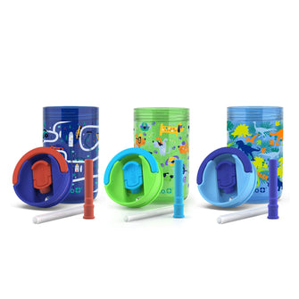 Ello Kids Bop 12 oz Tritan Tumbler, 3 Pack, Choose Color