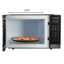 Emerson 1.5 cu. ft., 1100W, Inverter, Touch Control, Stainless Steel, Mirror Finish Countertop Microwave
