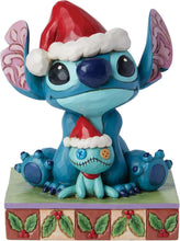 EnescoDisneyTraditionsCollectionbyJimShoreLiloandStitchSantawithScrumpFigurine-StoneResinHandPai_1514_1 - Brands For Less USA